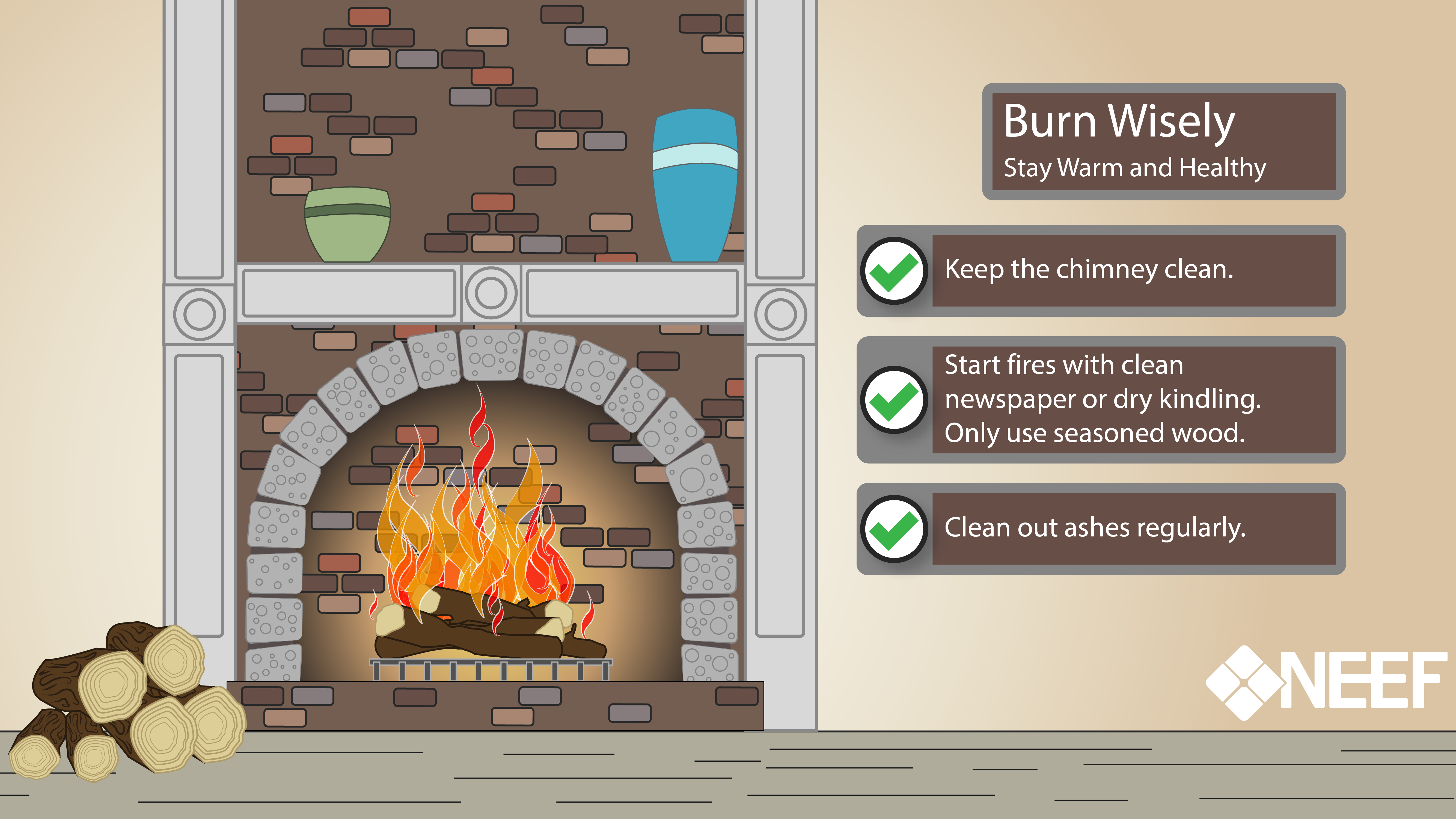 Burn wisely infographic