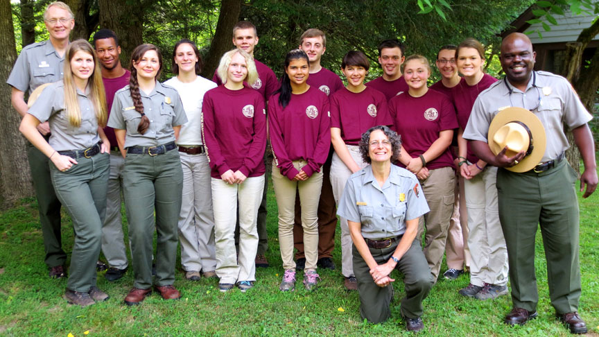 Susan Sachs with the Friends of the Smokeys Group