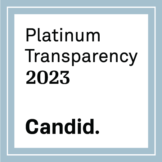 Candid platinum transparency seal 2023
