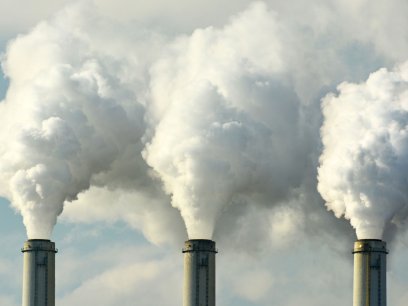 Smokestacks and greenhouse gas