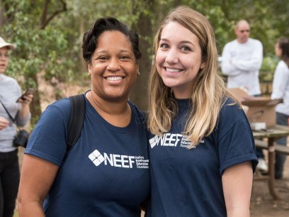 NEEF Staff at NPLD; Vernessa and Allison