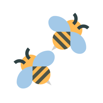 Two bees