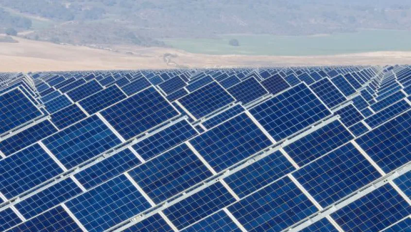 solar panels across a large field