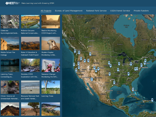 Greening STEM Story Map