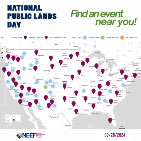 NPLD Map Find an Event